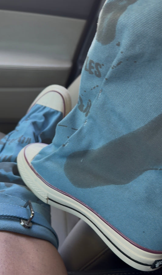Denim Boots